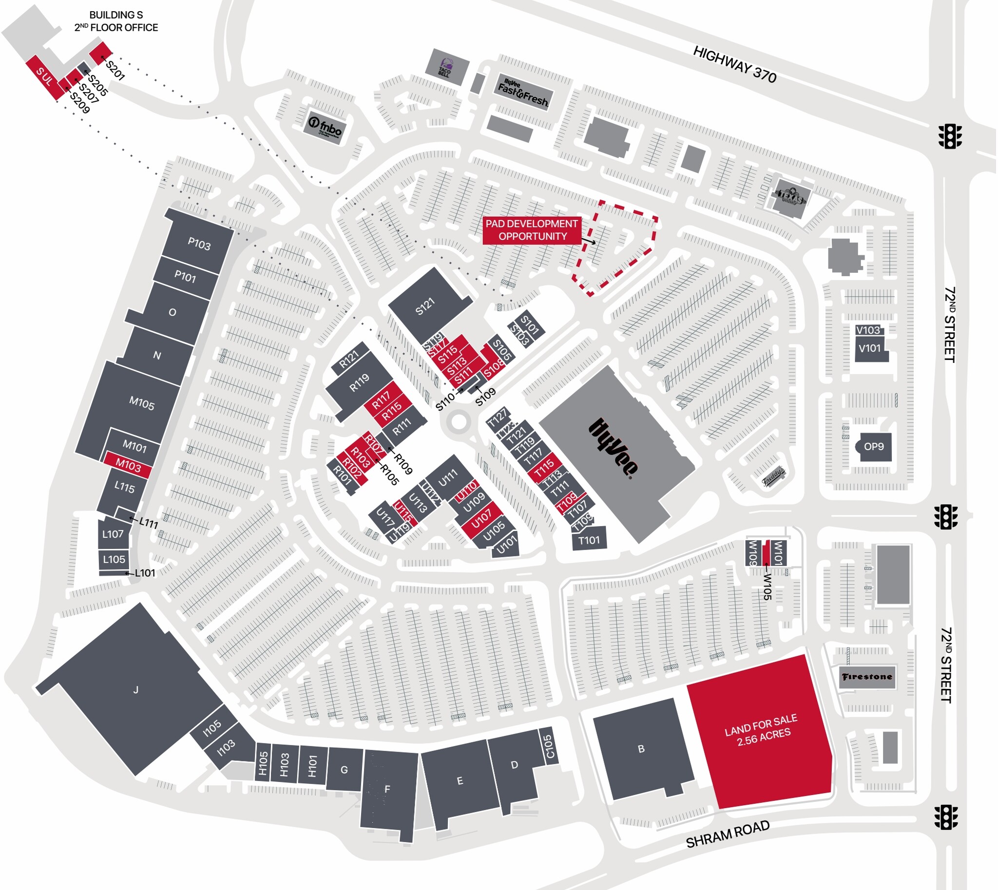 7809-7949 Towne Center Pky, Papillion, NE for lease Site Plan- Image 1 of 1