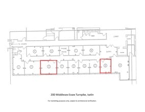 200 Middlesex Essex Tpke, Iselin, NJ for lease Site Plan- Image 1 of 1
