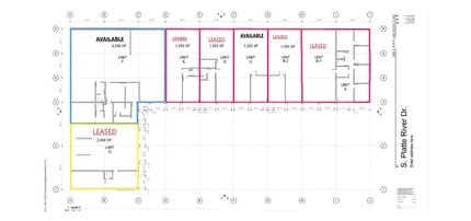 2101 S Platte River Dr, Denver, CO for lease Floor Plan- Image 1 of 1