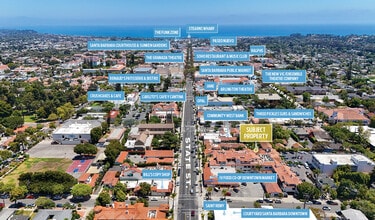 1525 State St, Santa Barbara, CA for lease Aerial- Image 2 of 8