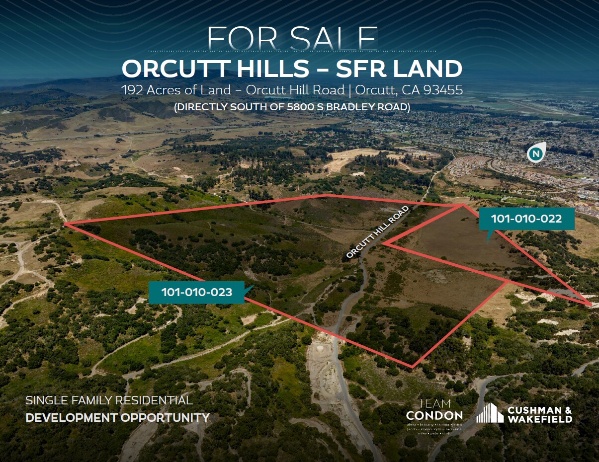Orcutt Hills - SFR Land, Orcutt, CA for sale Primary Photo- Image 1 of 2
