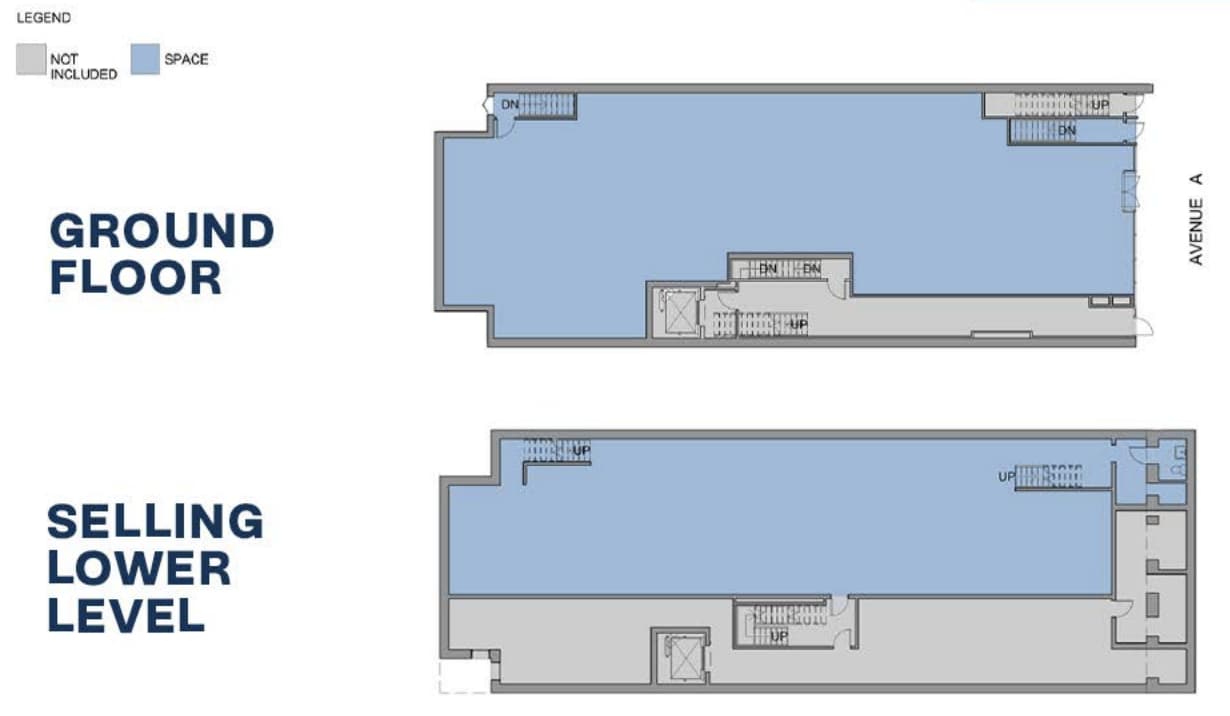 28-30 Avenue A, New York, NY for lease Floor Plan- Image 1 of 1