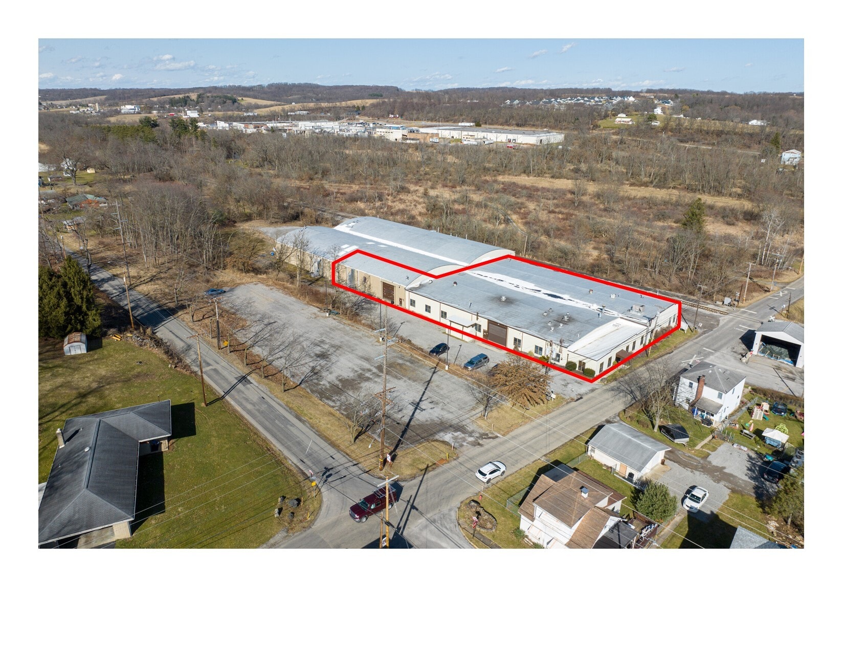 131 Kline Ave, Callery, PA for lease Aerial- Image 1 of 9