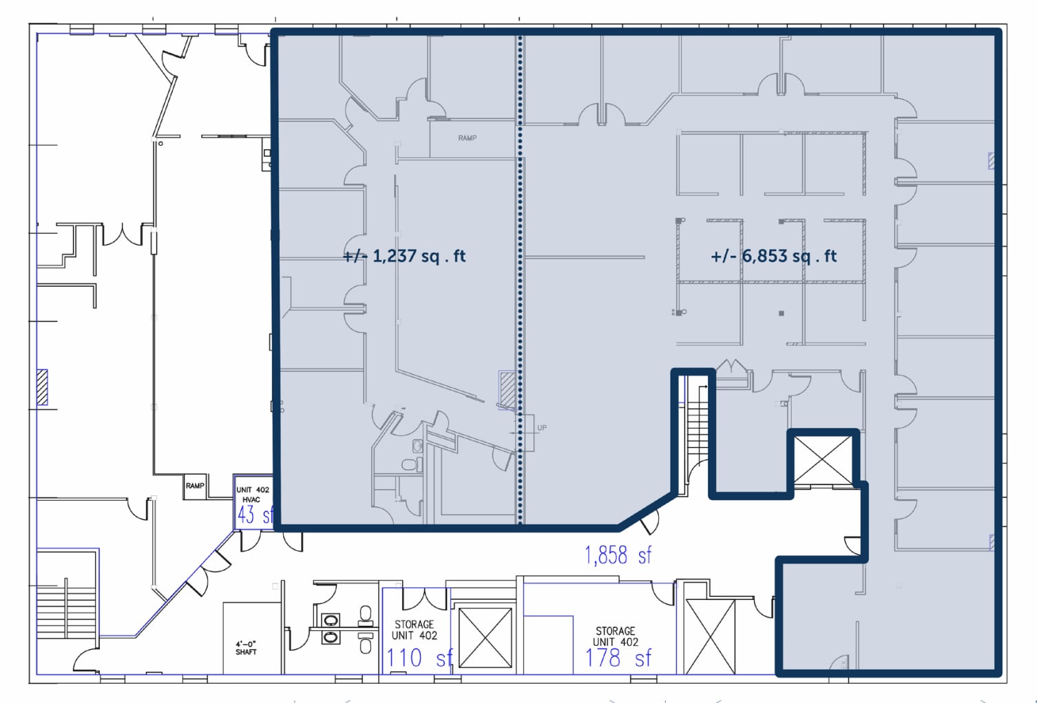 309 Mcdermot Av, Winnipeg, MB for lease Floor Plan- Image 1 of 9