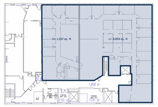 309 Mcdermot Av, Winnipeg, MB for lease Floor Plan- Image 1 of 9