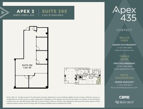 10881 Lowell Ave, Overland Park, KS à louer Plan d  tage- Image 1 de 1