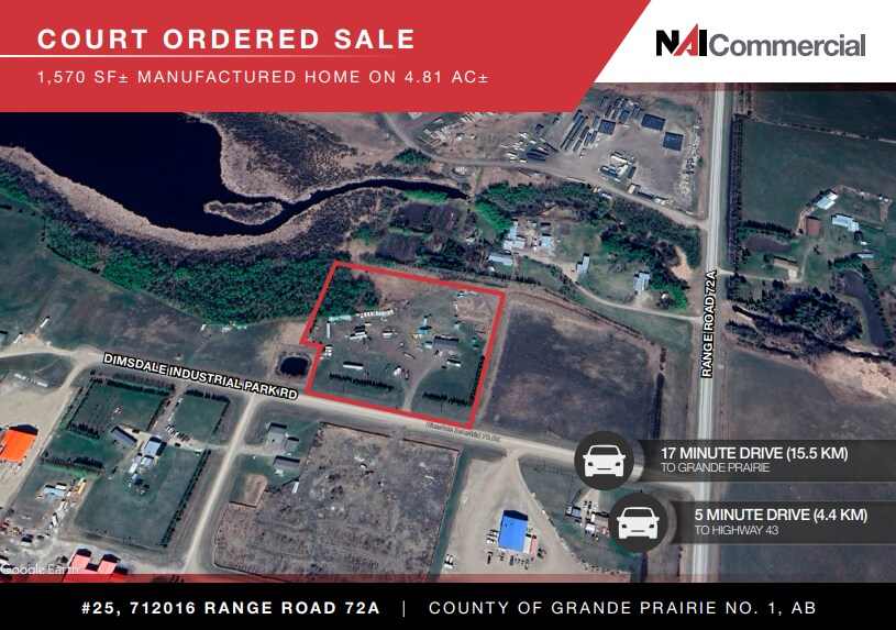 #25 712016 B Range Road 72A Rd, Wembley, AB à vendre Photo principale- Image 1 de 2