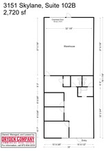 3151 Skylane Dr, Carrollton, TX à louer Plan d  tage- Image 1 de 1