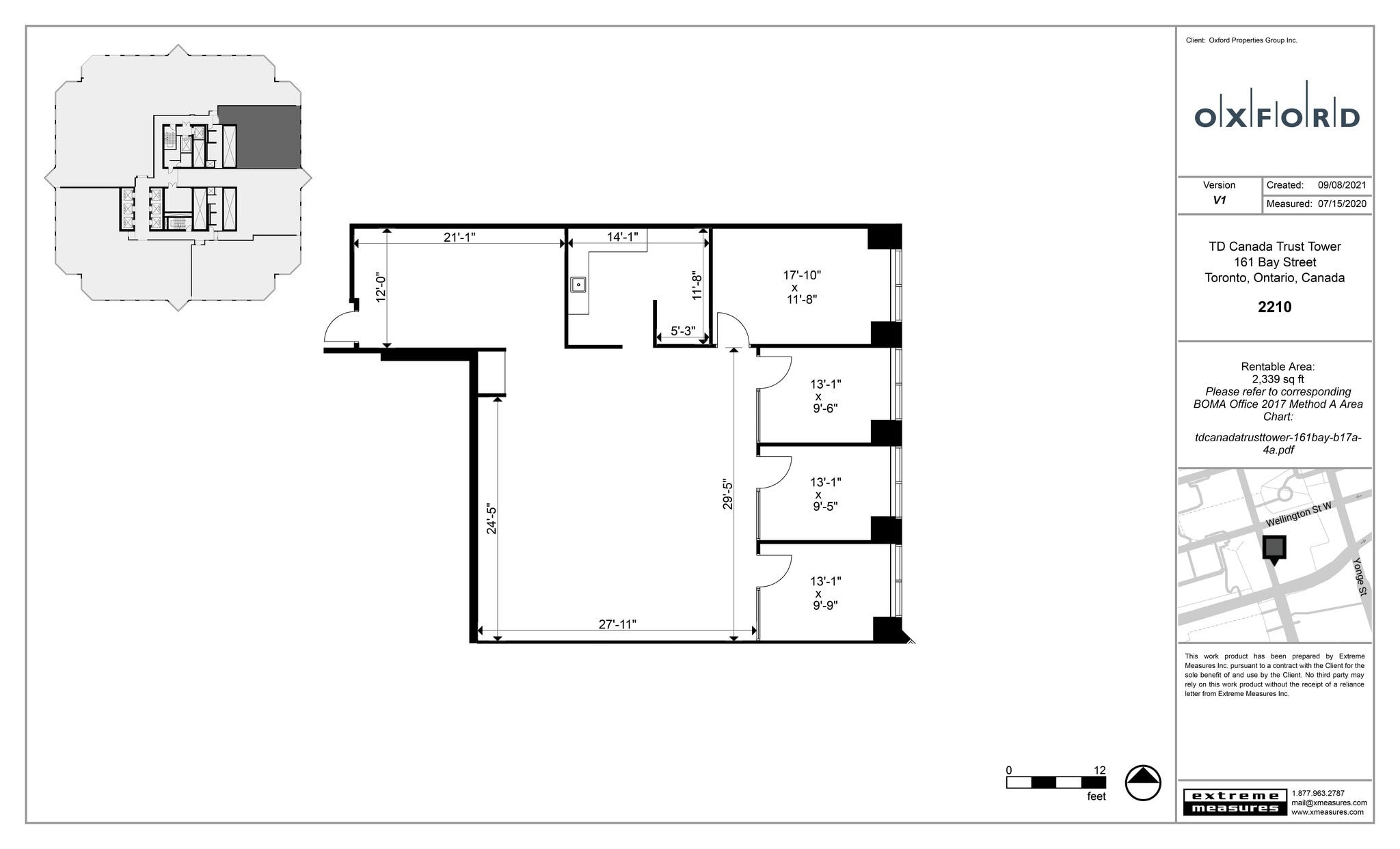 161 Bay St, Toronto, ON for lease Site Plan- Image 1 of 1