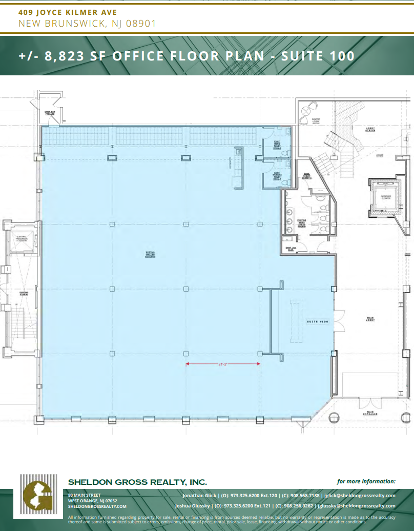 409 Joyce Kilmer Ave, New Brunswick, NJ à louer Plan d  tage- Image 1 de 1