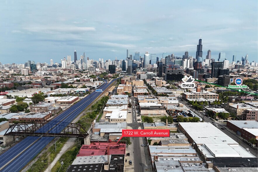 1722 W Carroll Ave, Chicago, IL à vendre - Photo du bâtiment - Image 2 de 8