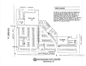 1190-1350 Macdonald Ave, Richmond, CA à louer Plan de site- Image 2 de 2
