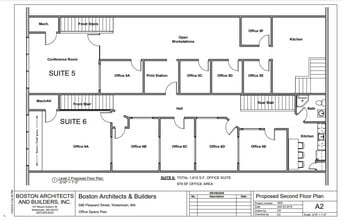 586 Pleasant St, Watertown, MA for lease Floor Plan- Image 1 of 1