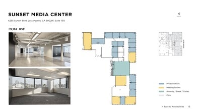 6255 W Sunset Blvd, Los Angeles, CA for lease Site Plan- Image 1 of 1