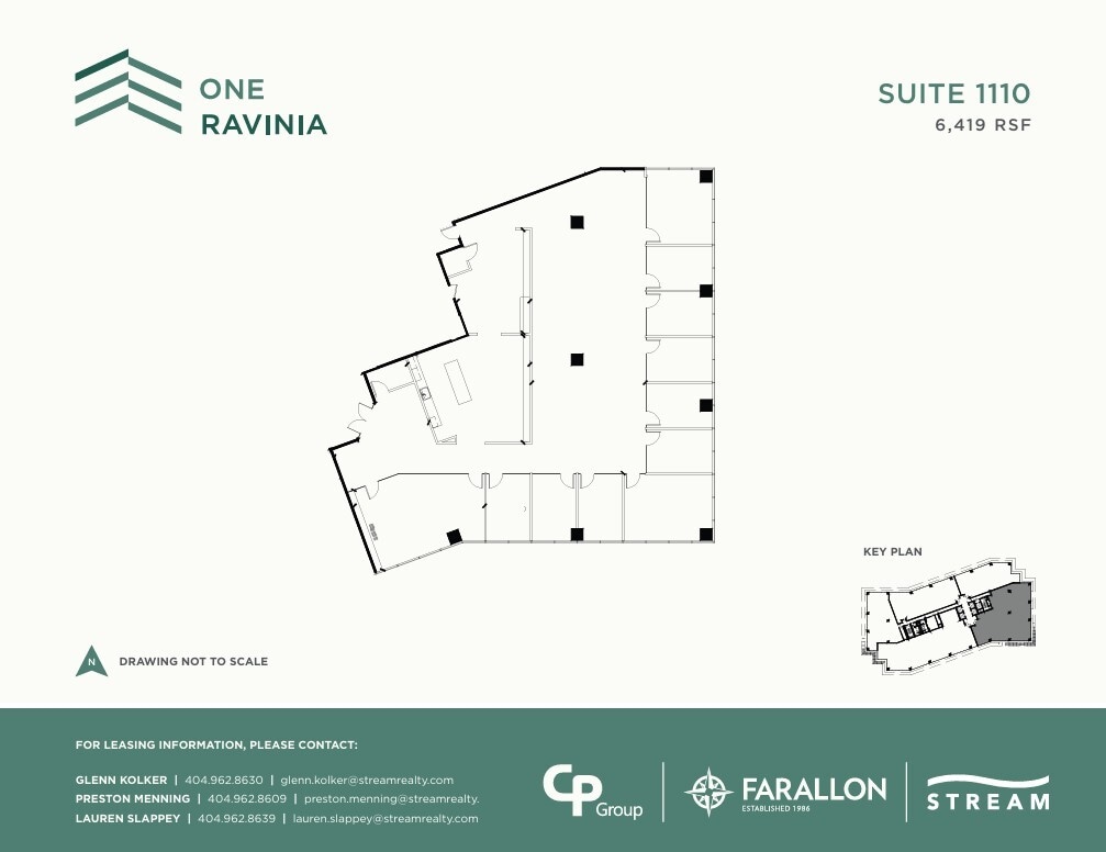 1 Ravinia Dr, Atlanta, GA for lease Floor Plan- Image 1 of 1