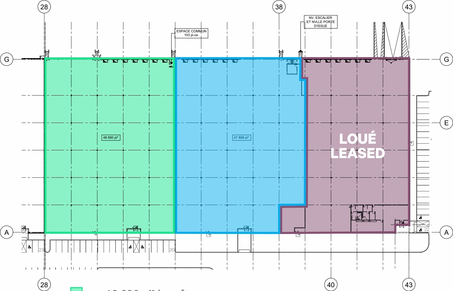 3501 Rue F.-X.-Tessier, Vaudreuil-dorion, QC for lease Floor Plan- Image 1 of 4