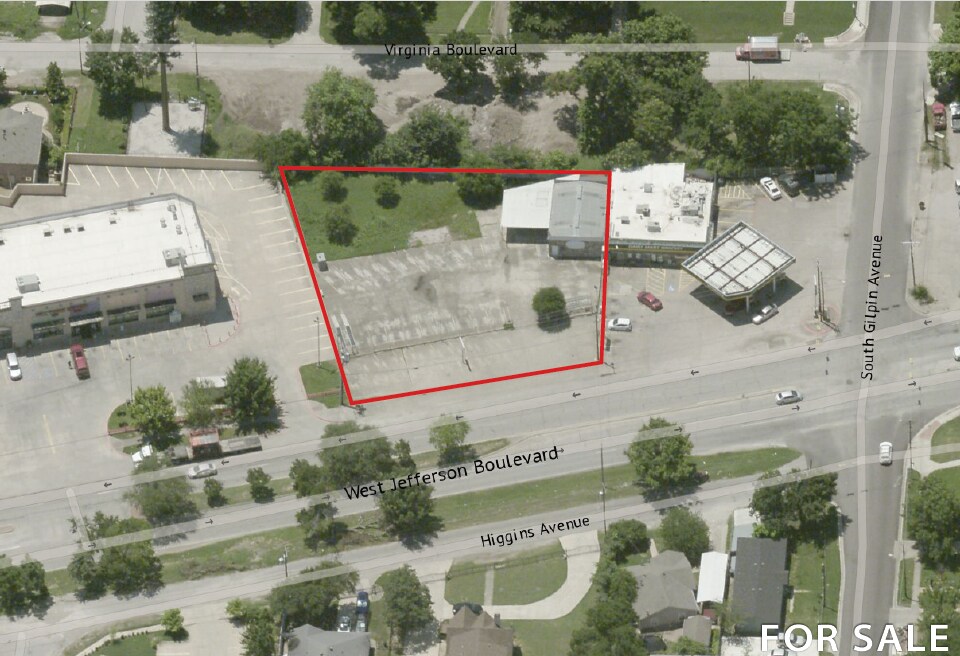 3614 W Jefferson Blvd, Dallas, TX for sale Aerial- Image 1 of 1