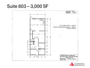 5829 W Sam Houston Pky N, Houston, TX à louer Plan d’étage- Image 1 de 1