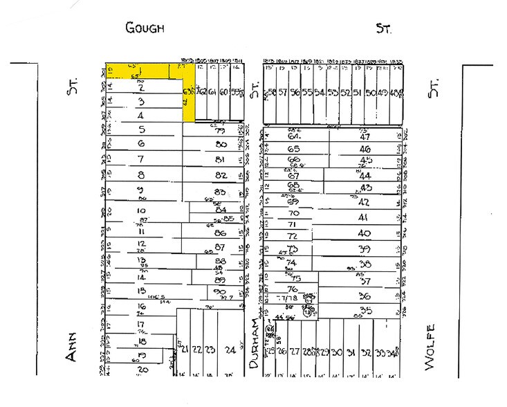 301 S Ann St, Baltimore, MD à vendre - Plan cadastral - Image 2 de 5