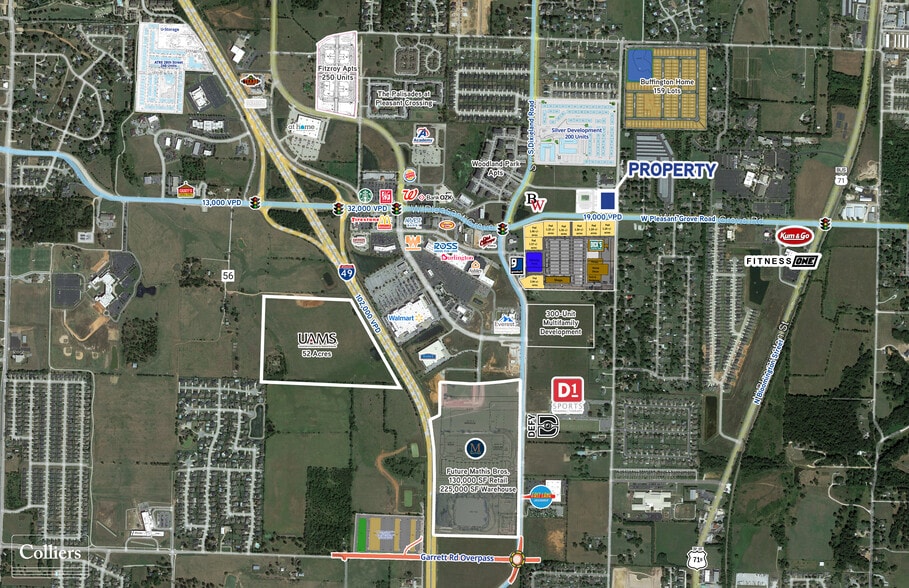 1707 W Pleasant Grove Rd, Rogers, AR à vendre - Photo du bâtiment - Image 2 de 2