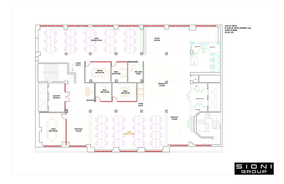 240 W 40th St, New York, NY for lease - Site Plan - Image 3 of 11