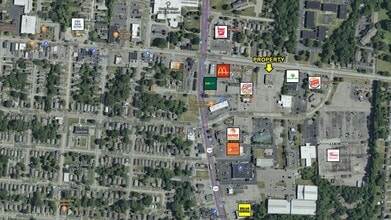 1575 W Galbraith Rd, Cincinnati, OH - AERIAL  map view