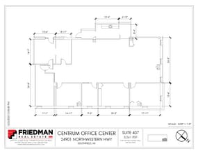 24901 Northwestern Hwy, Southfield, MI for lease Floor Plan- Image 1 of 1