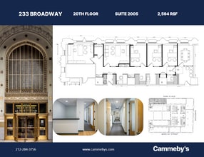 233 Broadway, New York, NY for lease Floor Plan- Image 1 of 4