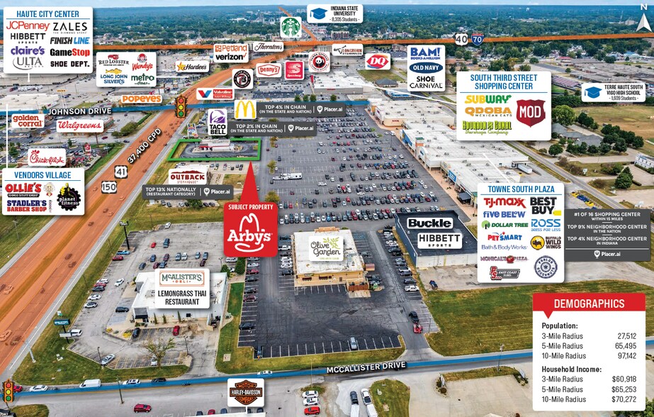 3670 S US Highway 41, Terre Haute, IN à vendre - Photo du bâtiment - Image 3 de 4