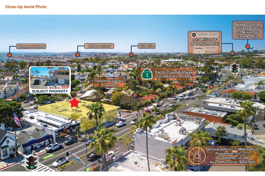 2711 E Coast Hwy, Corona Del Mar, CA à louer - Photo du bâtiment - Image 3 de 7