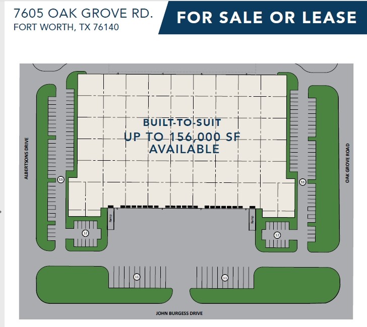 7605 Oak Grove Rd, Fort Worth, TX à louer Plan d  tage- Image 1 de 1