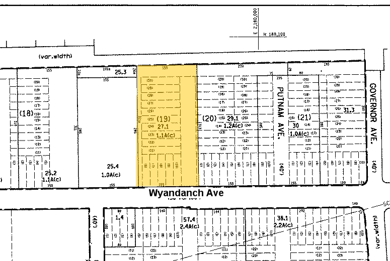 355-365 Wyandanch Ave, Babylon, NY for lease - Plat Map - Image 2 of 13