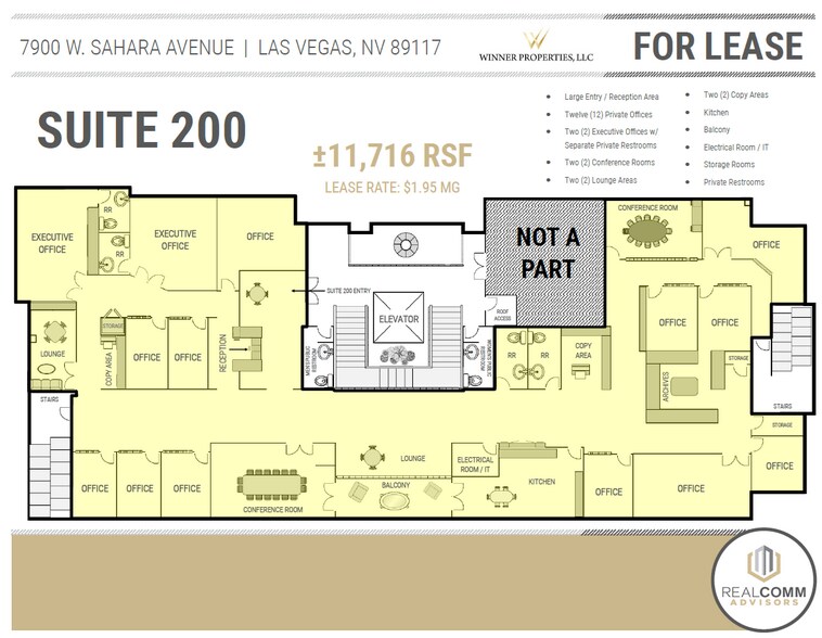 7900 W Sahara Ave, Las Vegas, NV à louer - Photo du bâtiment - Image 3 de 15