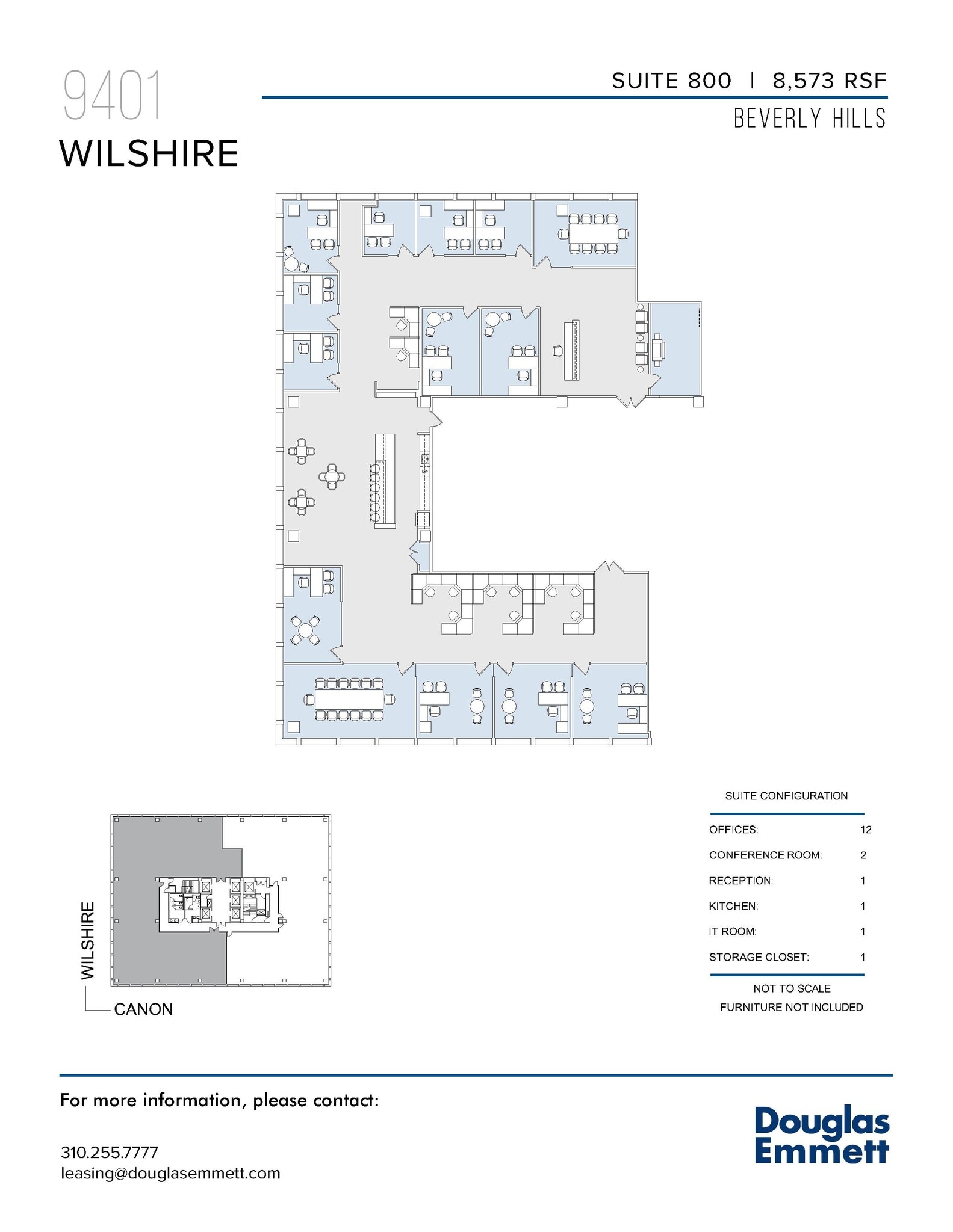 9401 Wilshire Blvd, Beverly Hills, CA for lease Floor Plan- Image 1 of 1