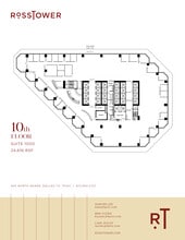 500 N Akard St, Dallas, TX for lease Floor Plan- Image 1 of 1