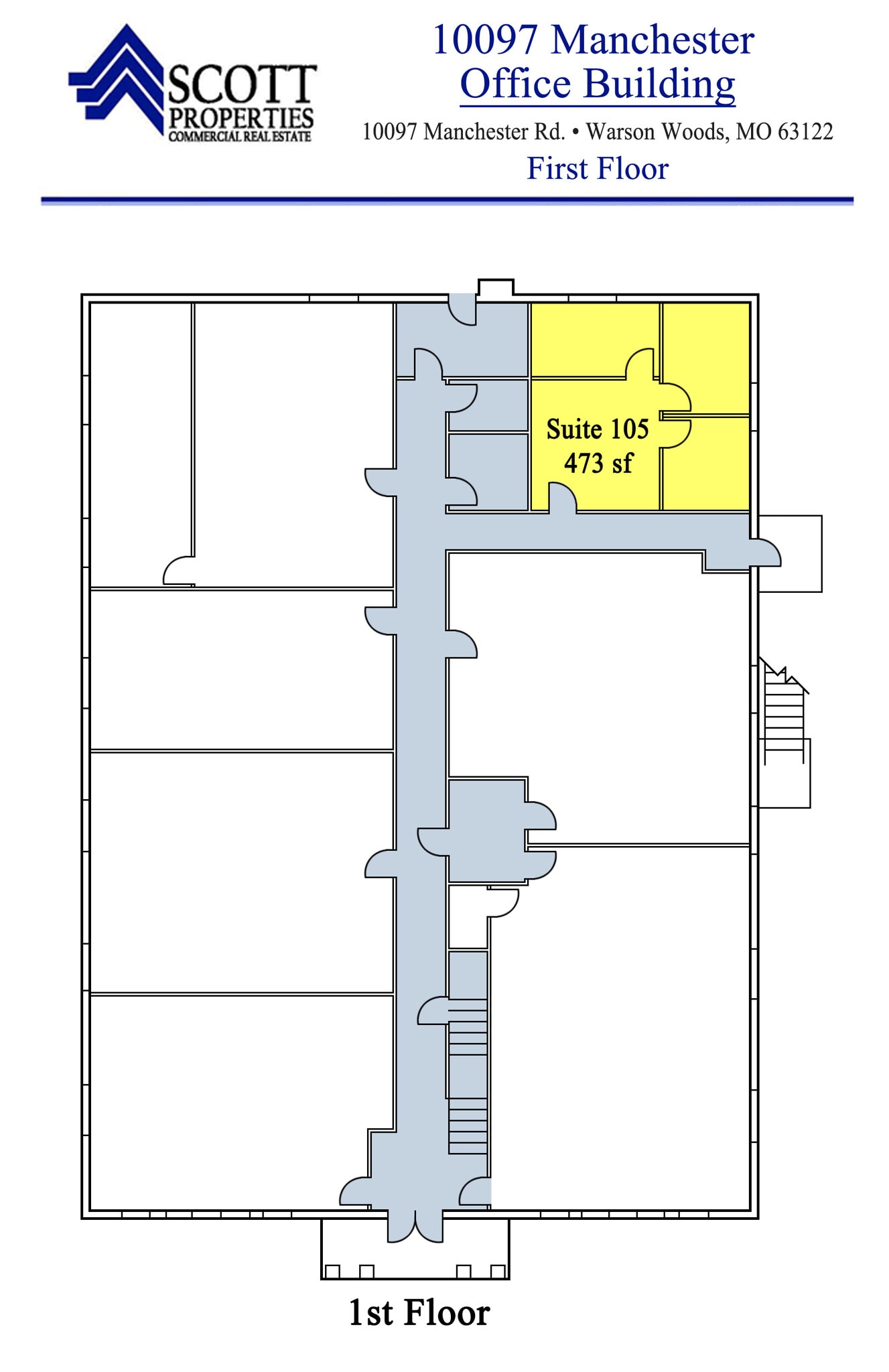 10097 Manchester Rd, Saint Louis, MO for lease Interior Photo- Image 1 of 1