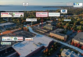 516 Farrell St, Burlington, VT - Aérien Vue de la carte