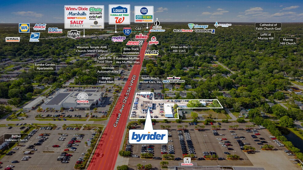 1285 Cassat Ave, Jacksonville, FL à vendre - Photo du bâtiment - Image 3 de 5