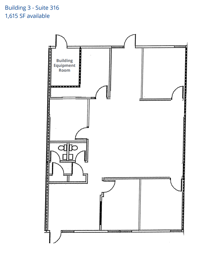 4520 Holland Office Park, Virginia Beach, VA à louer Plan d’étage- Image 1 de 1