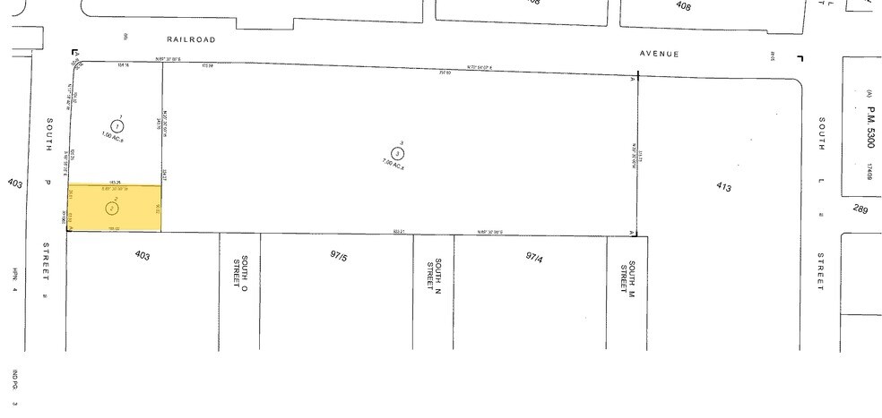 28 S P St, Livermore, CA à louer - Plan cadastral - Image 3 de 3