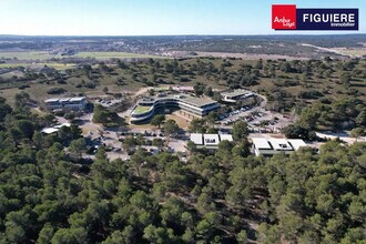 Aix-en-Provence, BDR - AÉRIEN Vue de la carte