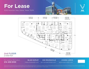 3030 Nowitzki Way, Dallas, TX for lease Floor Plan- Image 2 of 17