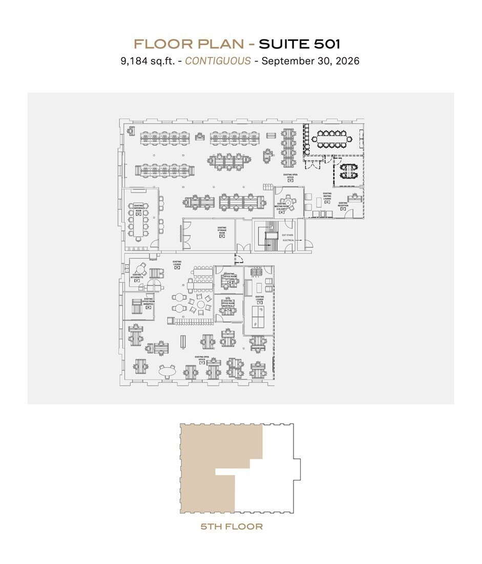 49 Spadina Ave, Toronto, ON à louer Plan d’étage- Image 1 de 2