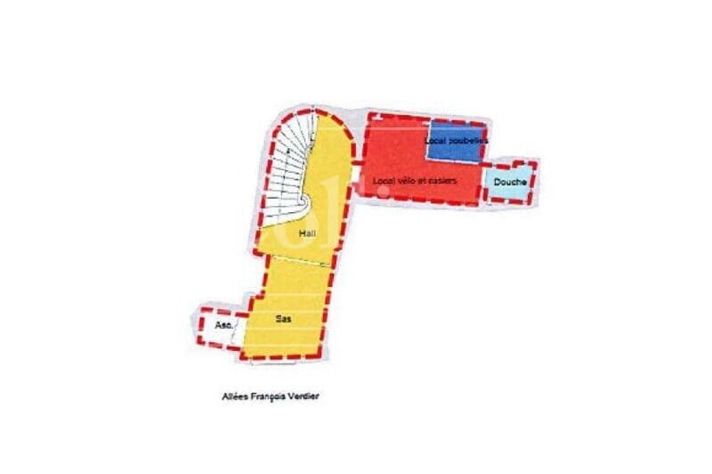 48 Allées Forain François Verdier, Toulouse à louer - Plan d’étage - Image 2 de 5