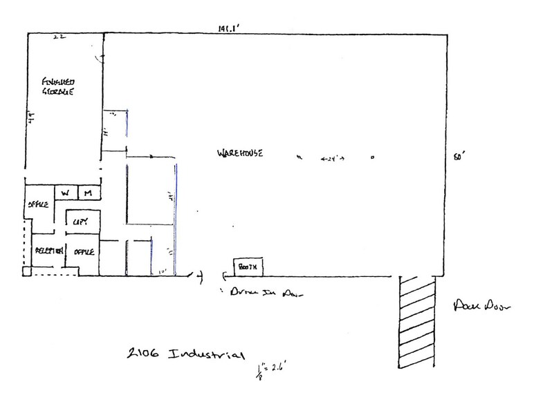 2106 E Industrial St, Wichita, KS for lease - Building Photo - Image 3 of 3