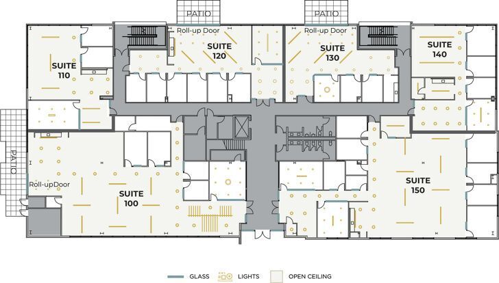100 Progress, Irvine, CA for lease Floor Plan- Image 1 of 5