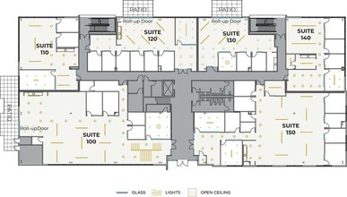 100 Progress, Irvine, CA for lease Floor Plan- Image 1 of 5