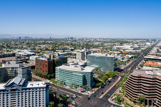 2325 E Camelback Rd, Phoenix, AZ - AERIAL  map view