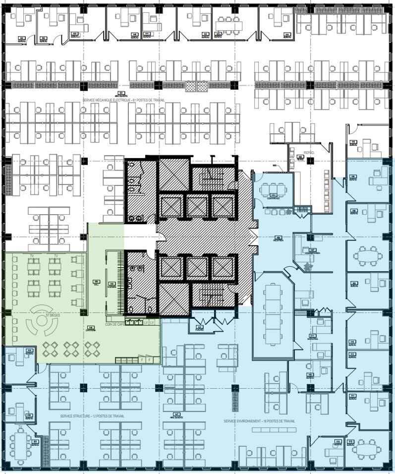 255 Boul Crémazie E, Montréal, QC à louer Plan d’étage- Image 1 de 8