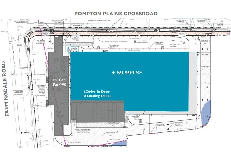 125 Pompton Plains Xrd, Wayne, NJ à louer - Plan de site - Image 3 de 6